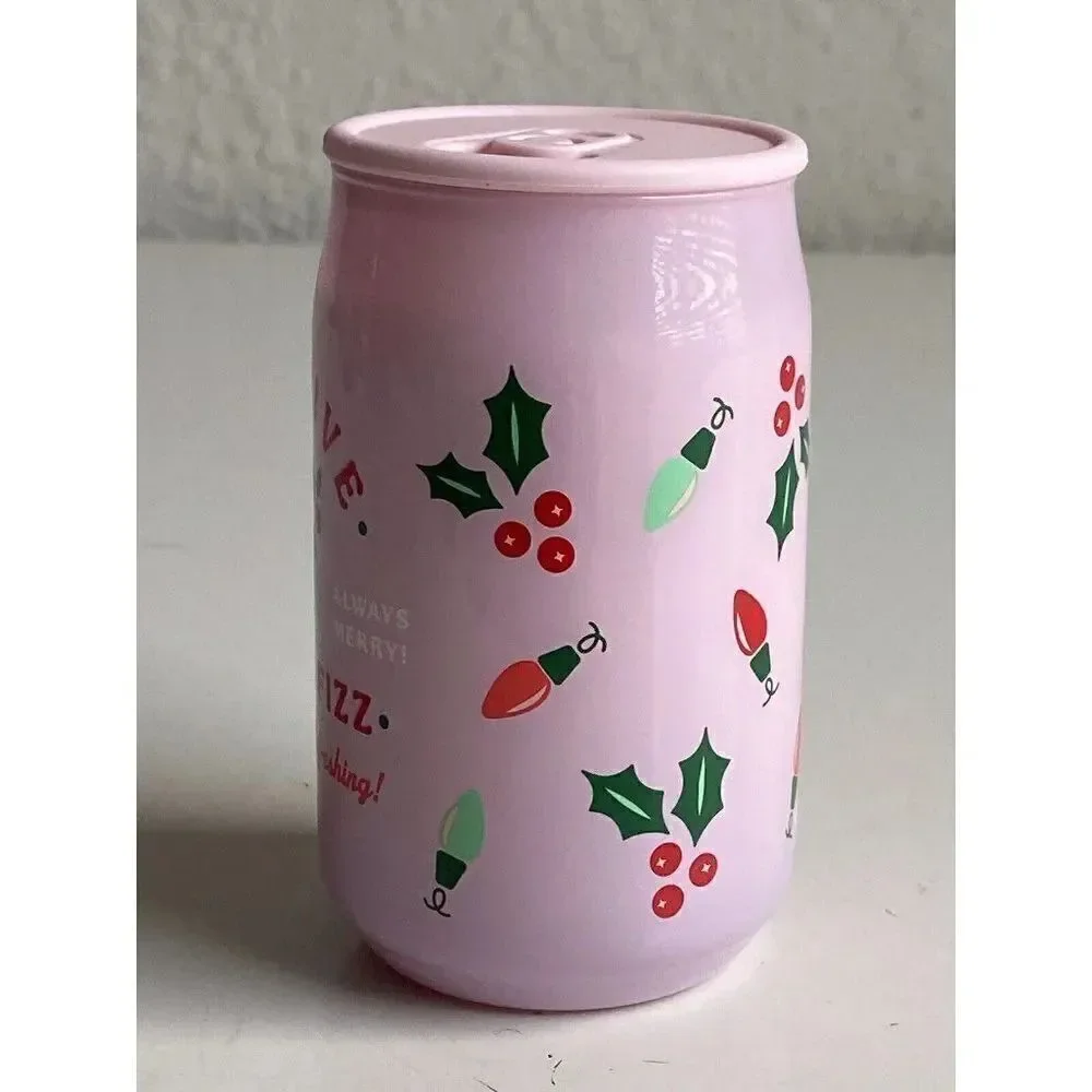 DW Home Festive Berry Fizz Soda Pop Candle 6.2‎ Oz Scented Christmas NEW